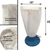 DPM Pool Fine Mesh Leaf Vacuum Bag For Leaf Master