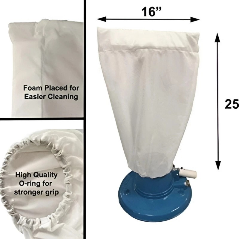 DPM Pool Fine Mesh Leaf Vacuum Bag For Leaf Master