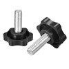 TOP-VIGOR 2Pcs M8 x 20mm Plum Hex Shaped Clamping Screw