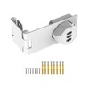 MeBantoo 90 Degree Cabinet Combination Door Lock Latch, Zinc Alloy