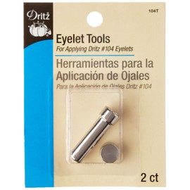 Dritz 104T Eyelet Tools for Applying 5/32-Inch Eyelets