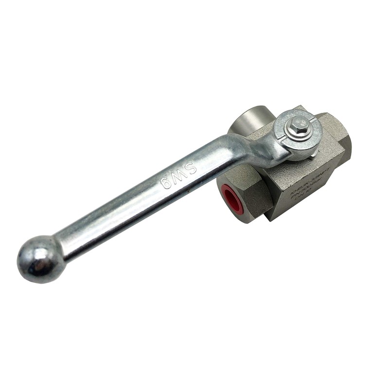 NKAIKE Hydraulic High Pressure Shut-Off Ball Valve 3 Way 3/8