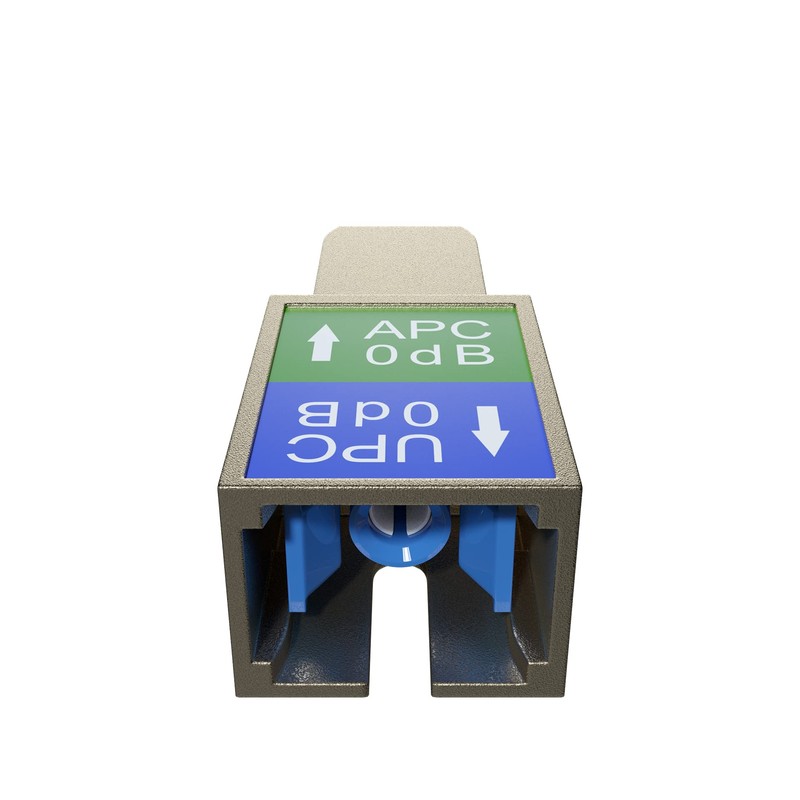 SC UPC Female to SC APC Male Fiber Optic Converter