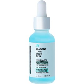 Seasons love your skin kit rutina facial control balance niacinamida suero facial + espuma limpiadora