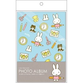Nakabayashi A-PAL-204-3P Stitcher Spelling / Pocket Album / 2-tier L / 3P / Miffy