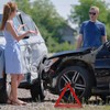 FORYNXHWIN Car Warning Triangle, Reflective Warning Triangle, Foldable Car Warning