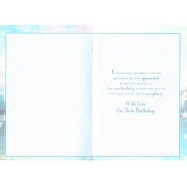To A Special Grandson Birthday Card - 6" X 9" Size - We also have birthday cards/christmas cards/thank you cards/wholesale/multipack …
