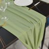 10ft Chiffon Table Runner Large Sheer Boho Wedding Table Runner