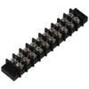 AllGIFT 25-B500-10 Series 25-B500 Terminal Block Barrier Strip, Dual Row
