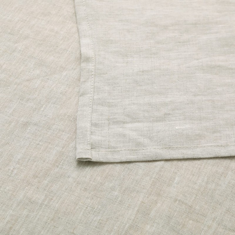 CHUFFED 100% Linen Tablecloth, Rectangular Tablecloth, High-Quality Linen Fabric Tablecloth