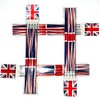 HENBRANDT 16 Union Jack Pencils with Eraser Souvenir Collectable