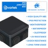 IP55 Waterproof Junction Box, ABS Plastic Outdoor Electrical Project Box