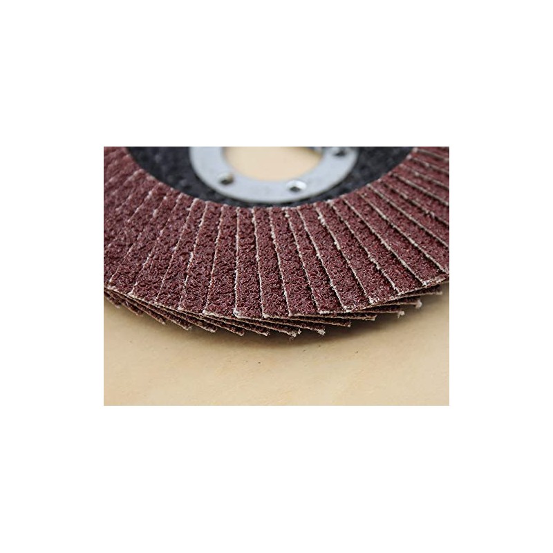 Faithfull Sanding Flap Disk Amuninium Oxide 40 Grit (Coarse) 115mm
