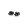 Puig 6453N Black Pilot Footpeg Adapter - Pair