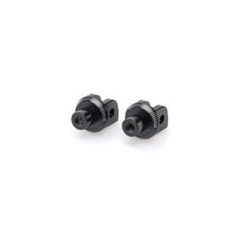 Puig 6453N Black Pilot Footpeg Adapter - Pair