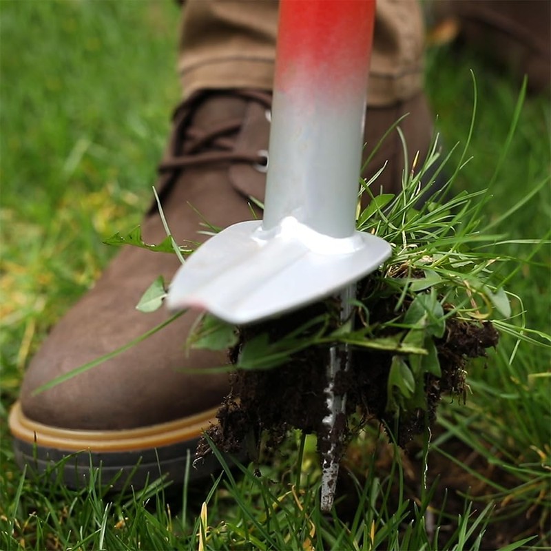 GARDEN WEASEL WeedPopper Step & Twist – Black Ergonomic Grip