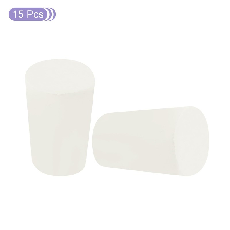sourcing map Rubber Tapered Plug 13mm to 17mm Solid Test