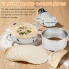 7 Piece Dumpling Maker Set, Stainless Steel Empanada Press Kit,