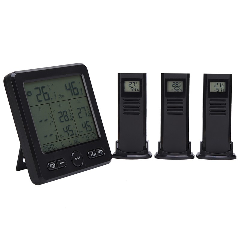 TS‑6210 Digital Wireless Weather Station Thermometer Meteorological Temperature Meter