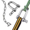 Fine jade2 Pack of 10 M6 Shackles Stainless Steel 304