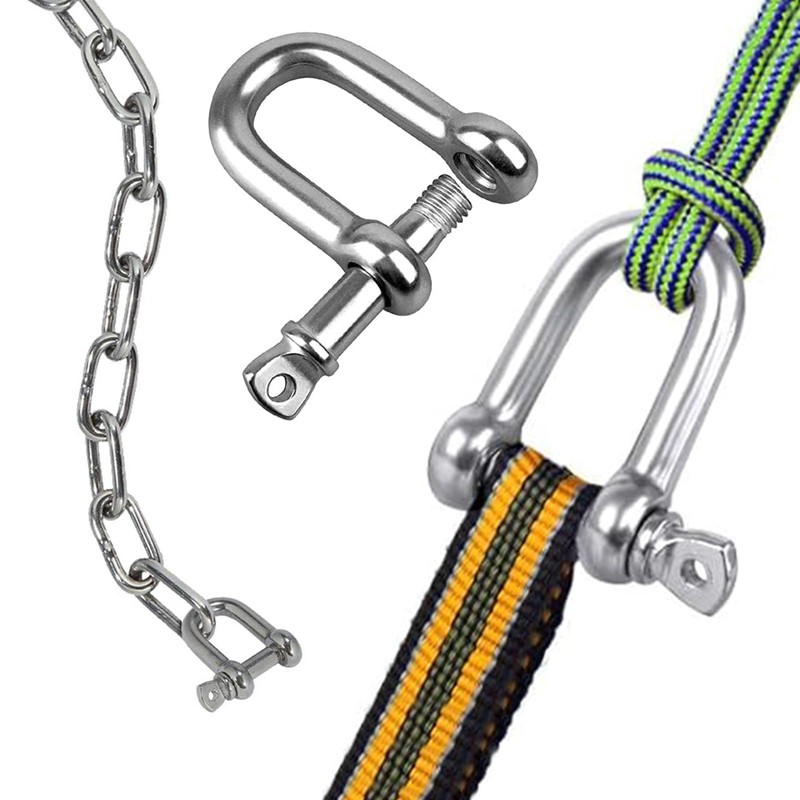 Fine jade2 Pack of 10 M6 Shackles Stainless Steel 304