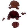 Purpledip Magic Wooden Puzzle Turtle Box Go Slow Handmade Mystery