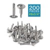 IMScrews 200pcs #8 x 3/4" Self Drilling Truss Head Screws
