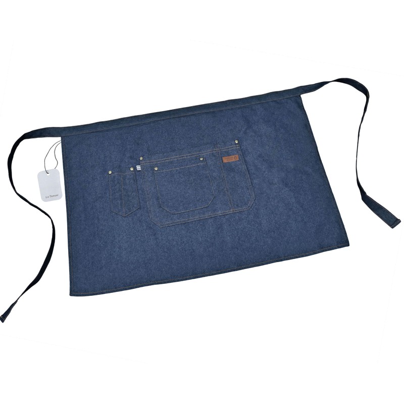 La Tonsai Half Apron, Short, Waist Apron, Front Rack, Kitchen,