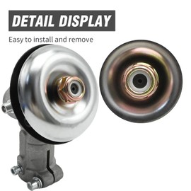 Hoypeyfiy 7 Teeth Strimmer Head, Robust Brush Cutter Gearhead, Brushcutter Grasstrimmer Replace Gear Head 26 mm for Brush Cutters Trimmers Lawnmowers