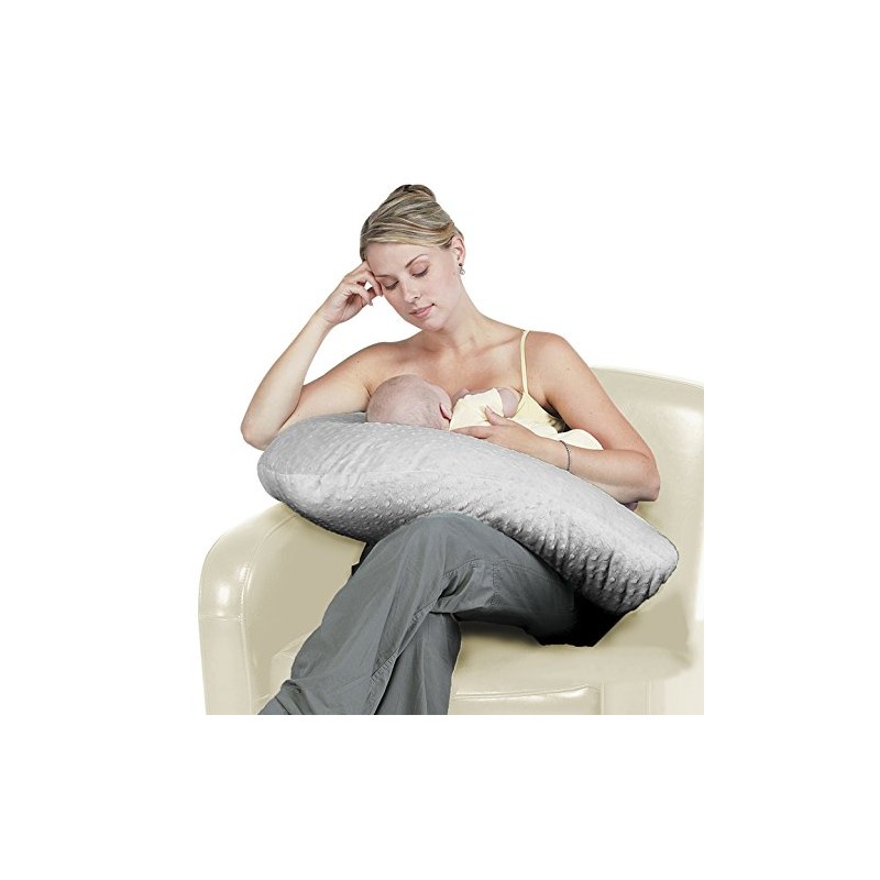 Jolly Jumper Boomerang Nursing Cushion - Grey