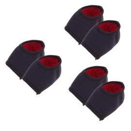 Ipetboom 3pcs Moisturizing Heel Socks Sleeves Raw Edge Heel Protector for Cracked Skin