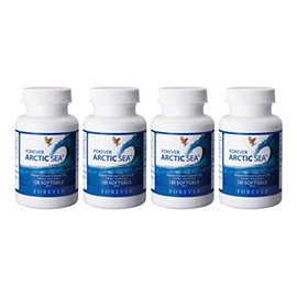 FLP Arctic Sea Omega 3 Fatty Acids (EPA DHA), 120 Tablets, Set of 4