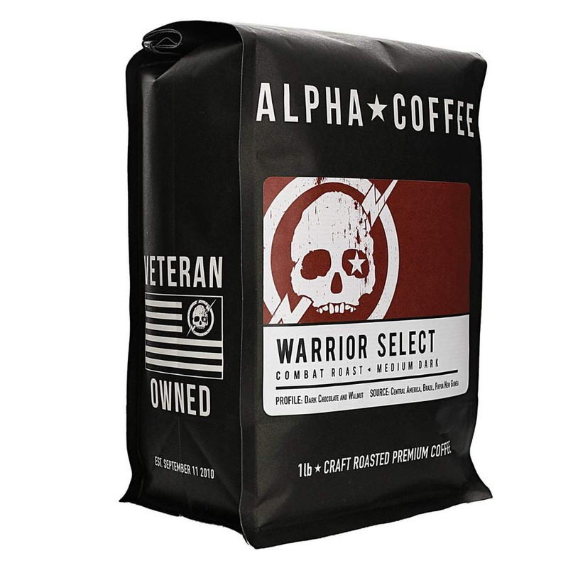 Alpha Coffee – Warrior Select - 16 oz. Premium Gourmet