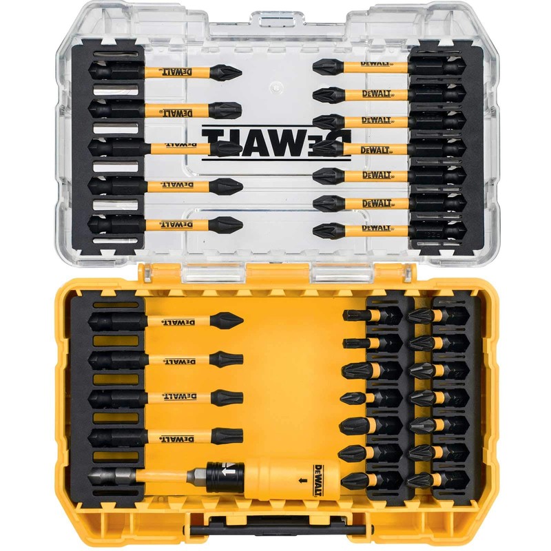 DeWalt 31 Piece FlexTorq Impact Screwdriver Bit Set in ToughCase