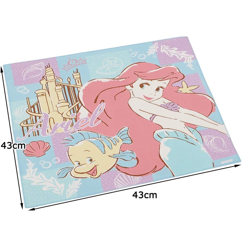 スケーター (skater) 子供用 お弁当クロス アリエル 19 ディズニー 43×43cm KB4