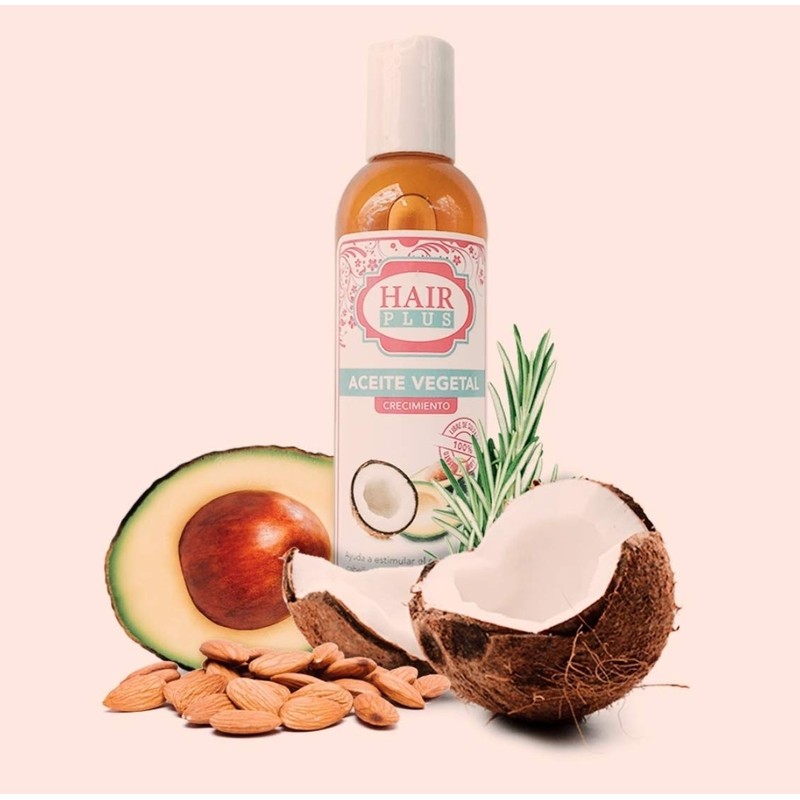 Hair Plus ACEITE VEGETAL (8 OZ)