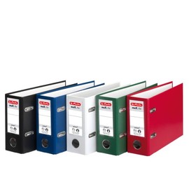 Herlitz max.file Protect A5 , 8cm Oblong Lever Arch File - Assorted Colours