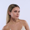 LuckyLy Set de Joyería para Mujer Oro 14K Collar y