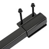 HECASA Universal ATV Backrest Adjustable Foldable Seat Back Cushion Bench