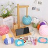 Coopay Yarn Holder Magnetic, Wooden Yarn Holder for Crochet, Magnetic