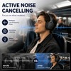 MZYML Active Noise Cancelling Headphones, Wireless Over Ear Bluetooth 5.4