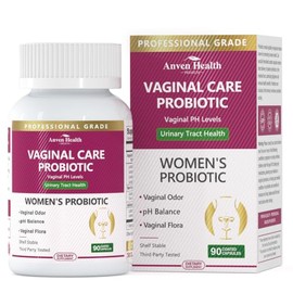 Probióticos vaginales para mujeres con equilibrio de pH y prebióticos 60 mil millones de UFC para combatir el mal olor, la levadura y la digestión....