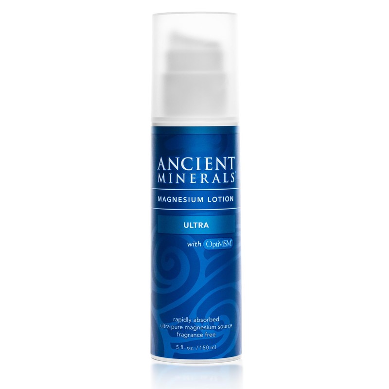 Ancient Minerals Magnesium Lotion Ultra with OptiMSM 5 oz. -