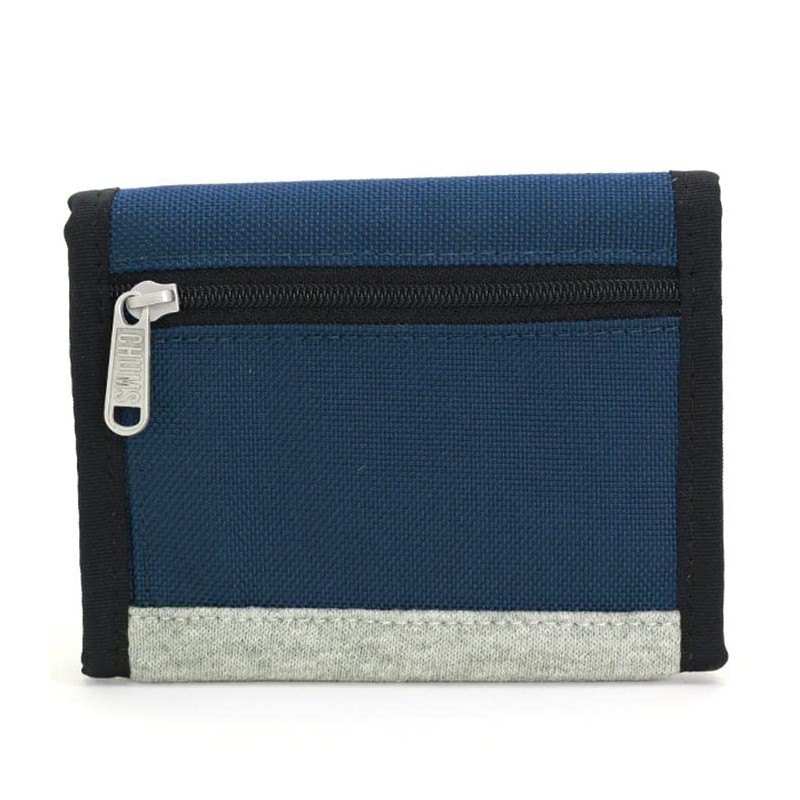 Chums CH60-3612 Trifold Wallet Sweat Nylon, black / charcoal