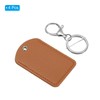 [PATIKIL] Leather Key Chain PU Leather Keychain with Key Ring