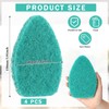 Baderke 4 Pcs Tub Tile Scrubber Cleaning Brush Pads (Without