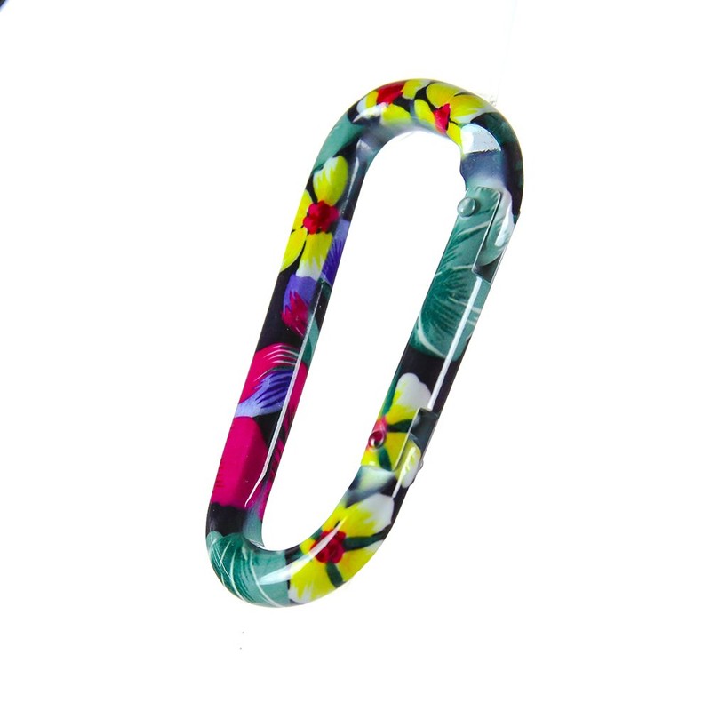 Fusion Climb FP-2391-03-5P I-Clip 3.25-Inch Aluminum Novelty Design Compact Carabiner