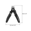 PATIKIL 3.5 Inch Mini Wire Cutter with Lock, Micro Flush