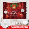 OTOSTAR Chritmas Ball Christmas Tapestry Merry Christmas and Happy New