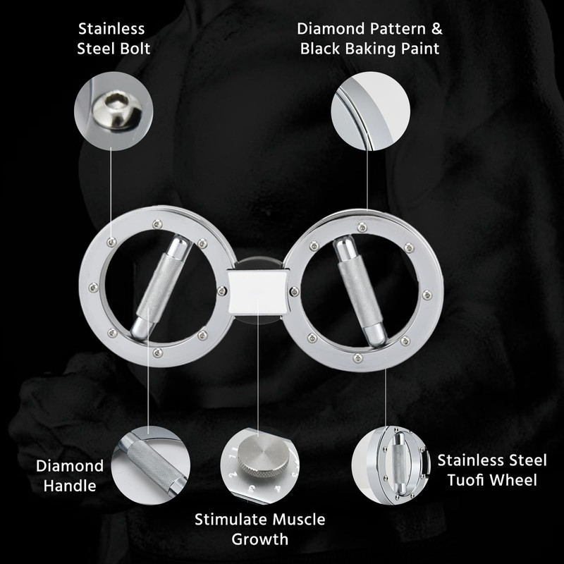 EILISON Rotating Burn Machine 12 LB, Rotating Arm Machine 360